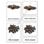 3 part cards spices